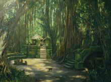 лес обезьян