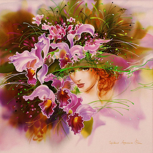 Девушка в шляпе