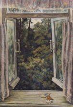 " Окно в старом городе "