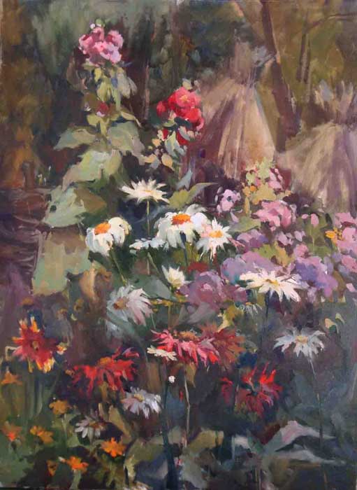 цветы у пасеки