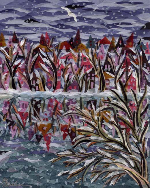 Замерзшее озеро