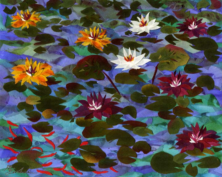 Пруд в саду