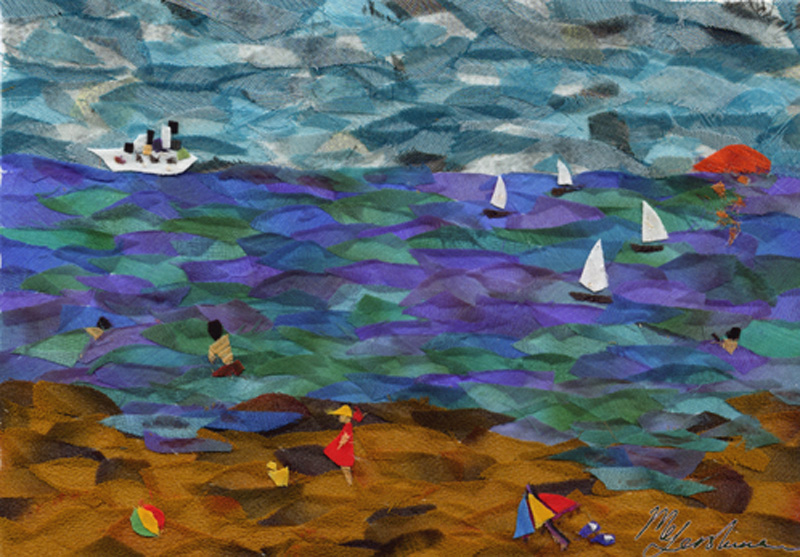 Сумерки на пляже