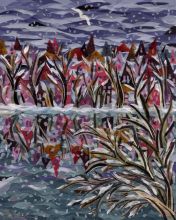 Замерзшее озеро