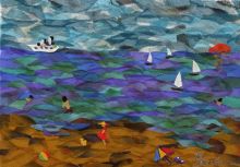 Сумерки на пляже