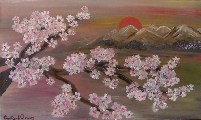 Цветение сакуры