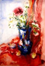Натюрморт с цветами.