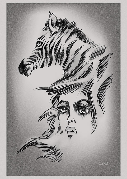 душа и взгляд зебры