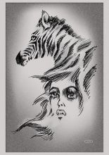 душа и взгляд зебры