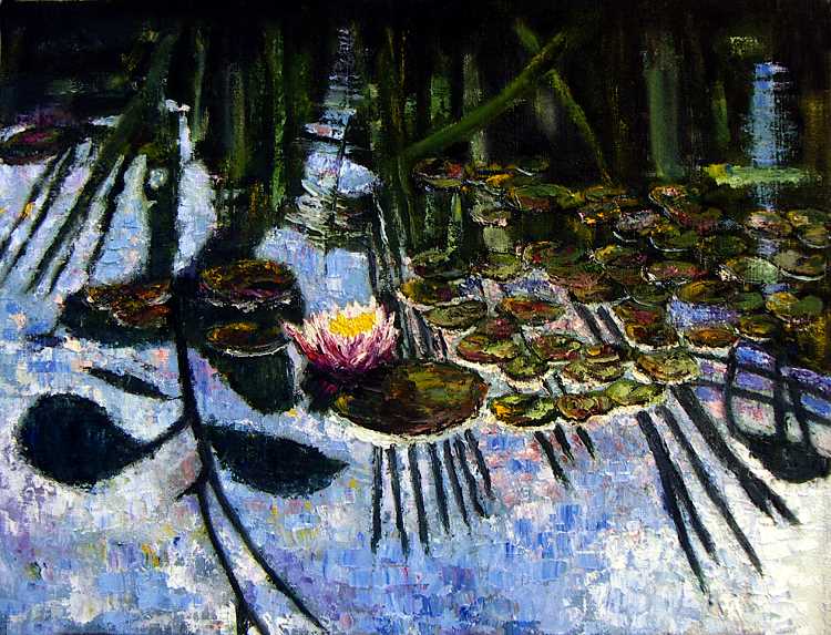 Окно в холодной воде