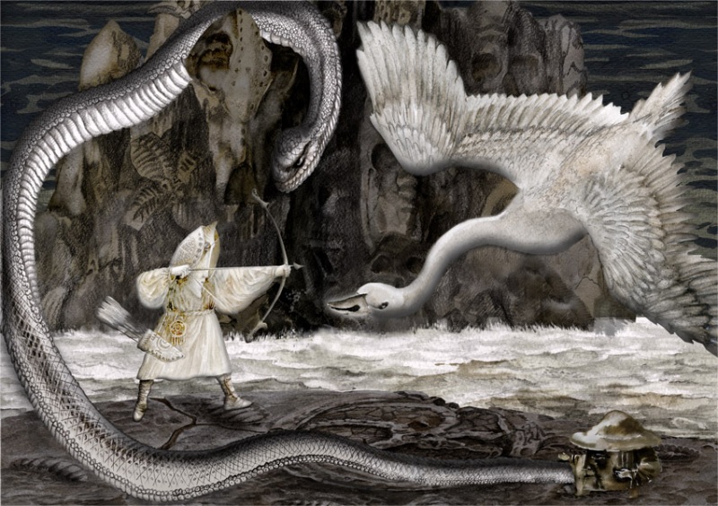 Леминкяйнен и лебедь