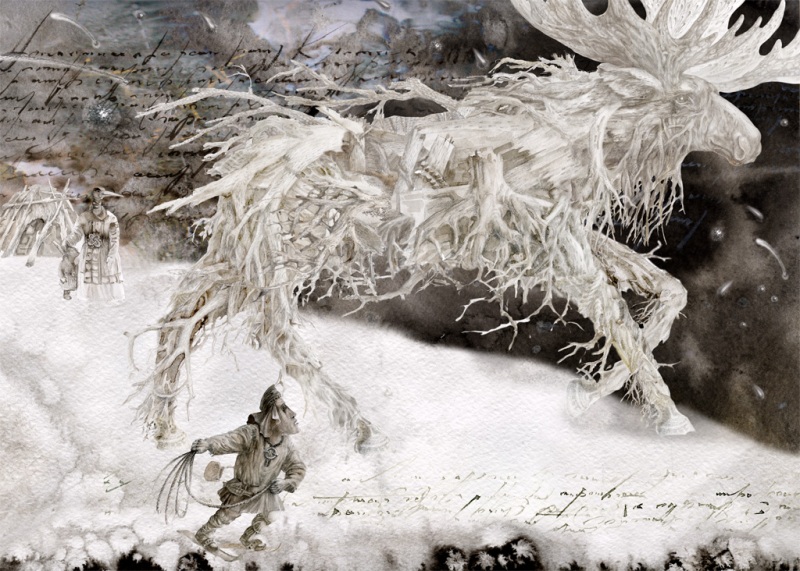 Охота на лося хийси