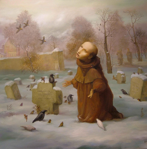 Проповедь перед птицами