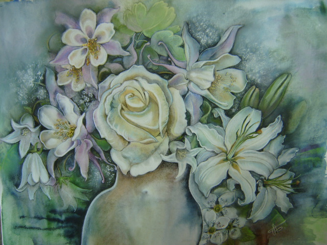 АЛЛЕГОРИЯ или Букет в наклонной вазе