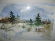 Зимний этюд