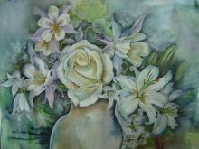 АЛЛЕГОРИЯ или Букет в наклонной вазе