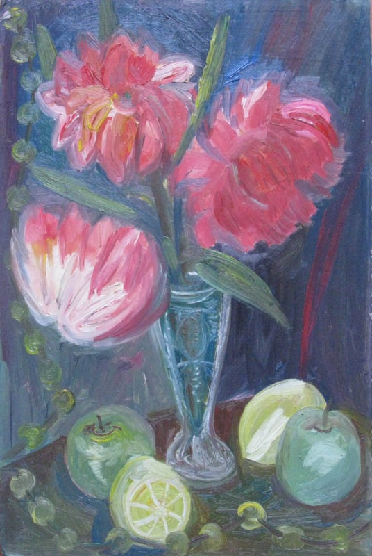 Натюрморт с лимоном