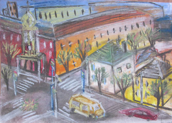 Волгоград вид из окна 1