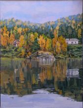 "Осень . Енисей"