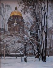 "У Исаакиевского собора"