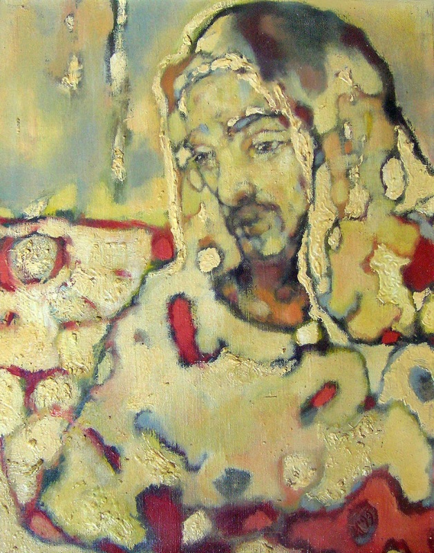 Белый портрет.