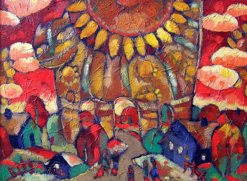 Солнце созрело.