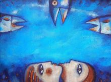 Синее-синее небо.