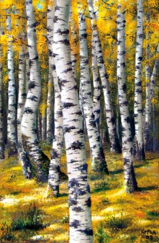 Березовая роща. 