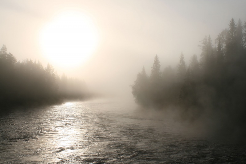 Утро на Оланге