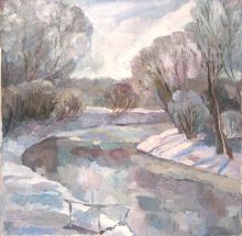 " Январь " х.м. 2008г. 70х70