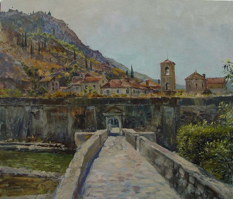 Врата старого Котора . Черногория