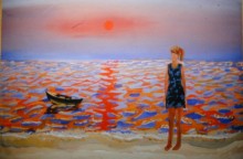 Девочка и море