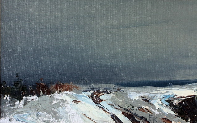 Ладога.холст, масло.20х30.2008г.