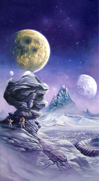 В созвездии Единорога 1 (триптих).