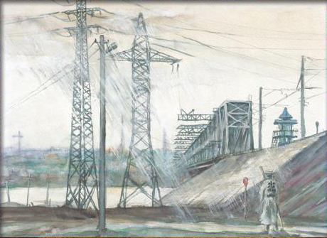 Железнодорожный мост через Обь