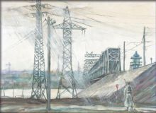 Железнодорожный мост через Обь