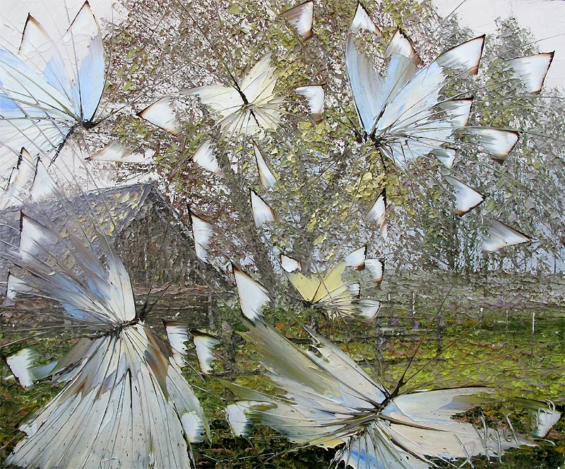 Бабочки над хутором