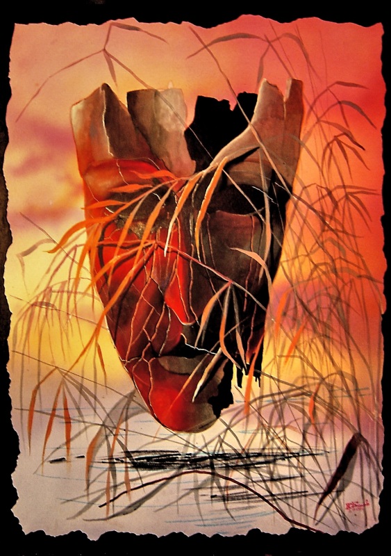 Тростниковая маска заката