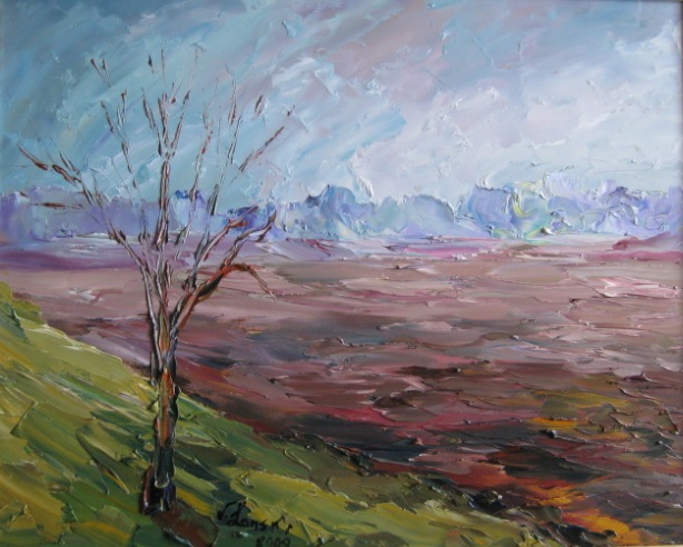 Туман над пашней