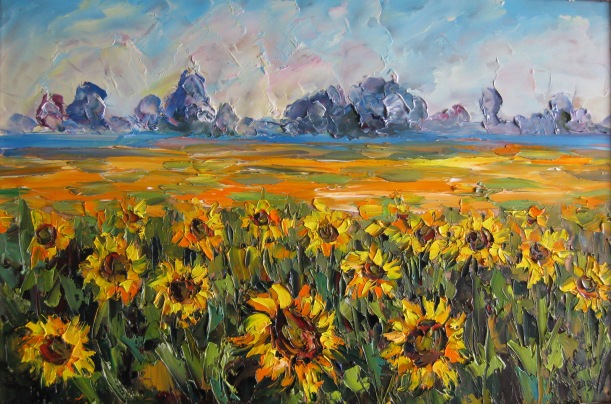 Подсолнухи