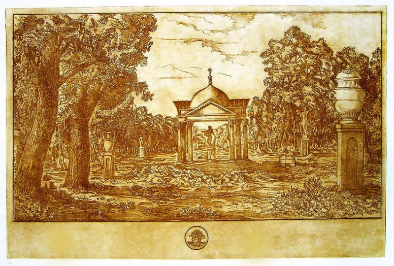 «Храм Апполона». Мягкий лак.