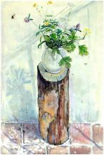 "Цветы на пеньке", из серии "Цветы-91"