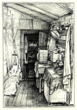 «Веранда». Бумага. карандаш.           