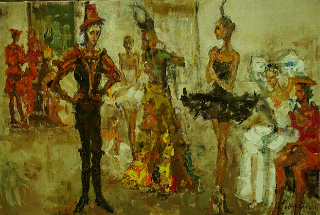 За кулисами Консерватории.Лебединое озеро.