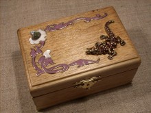 шкатулка "Крокодиловый ларец"