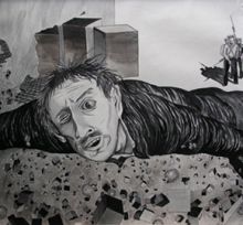 «Автопортрет з революційними матросами».