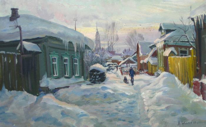 Улочка в Коломенском Кремле 