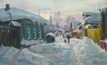 Улочка в Коломенском Кремле