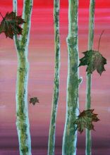 Совсем  опустел наш  сад...