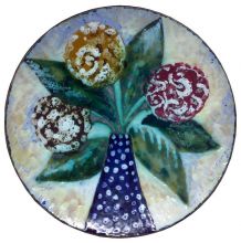 Дек.блюдо - Цветы в вазе